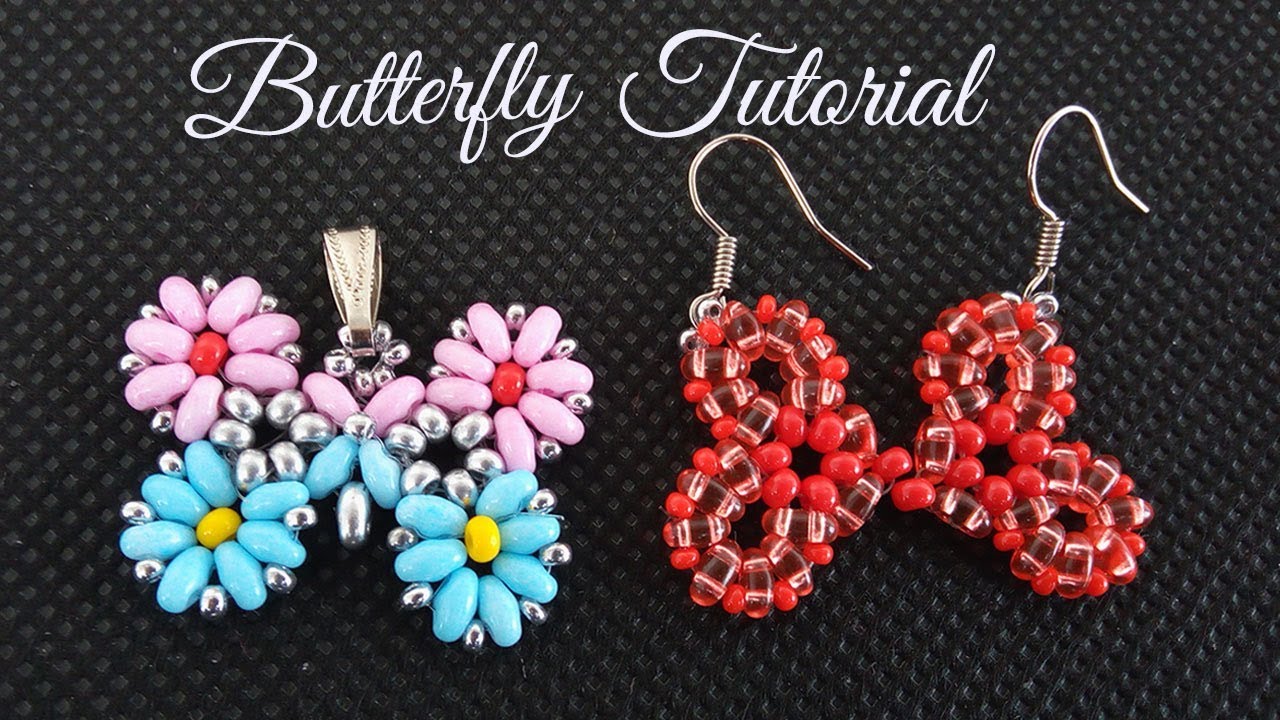 Beaded Butterfly - Tutorial 🦋