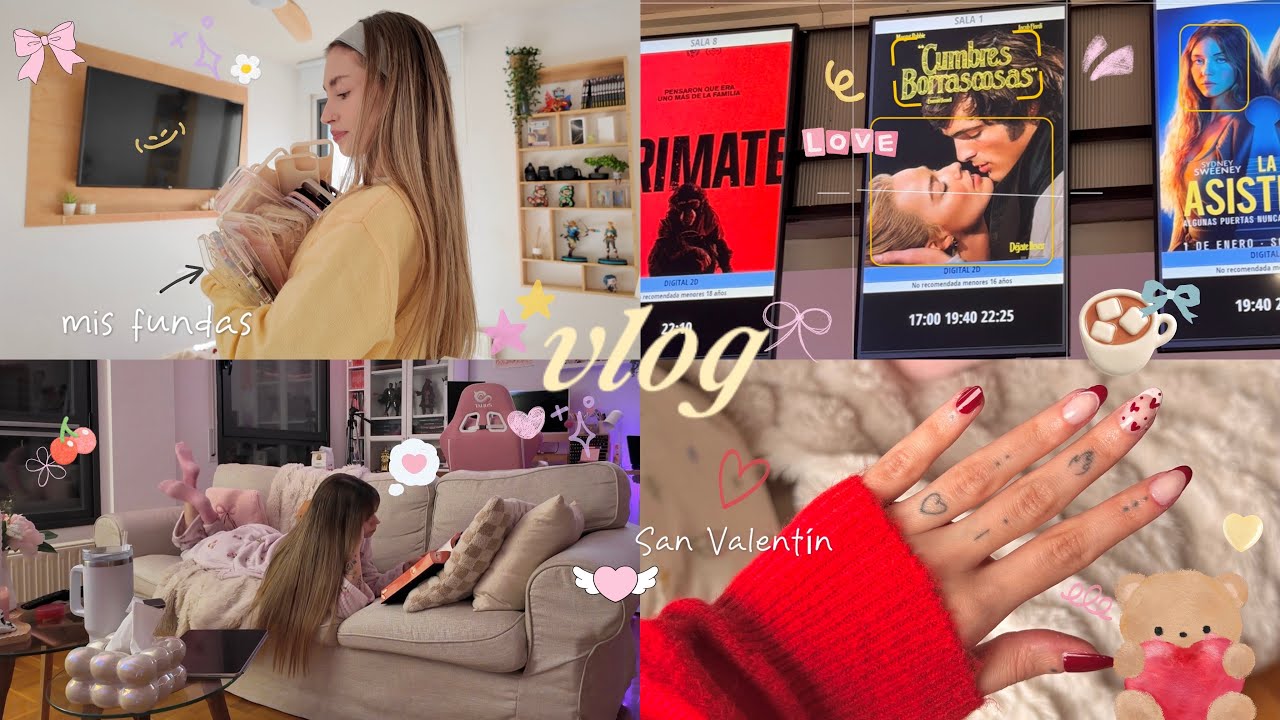 Blindbox y enseño mis fundas ✨ | Selfcare & home ☁️ | San Valentín y lecturas ♥️ || vlog || Mayiyi ♡