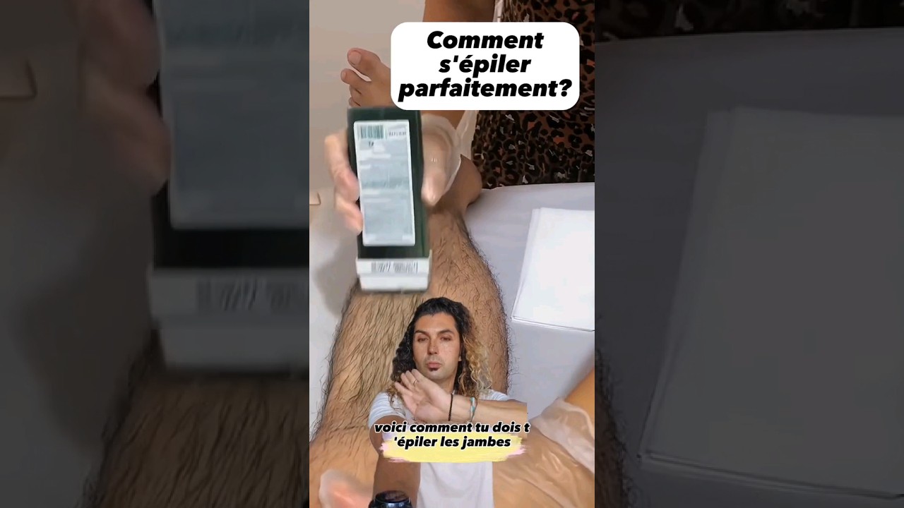 🔥 Voici comment s'&eacute;piler les poils de jambe facilement et SANS STRESS ! 🚿💆&zwj;♀️