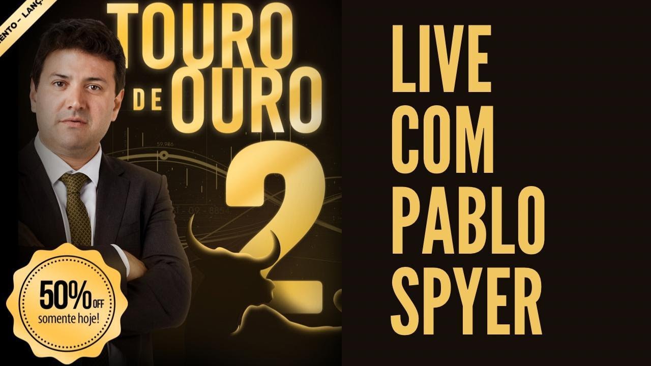 LIVE DE LAN&Ccedil;AMENTO CURSO TOURO DE OURO 2 - PABLO SPYER TIRA AS SUAS D&Uacute;VIDAS