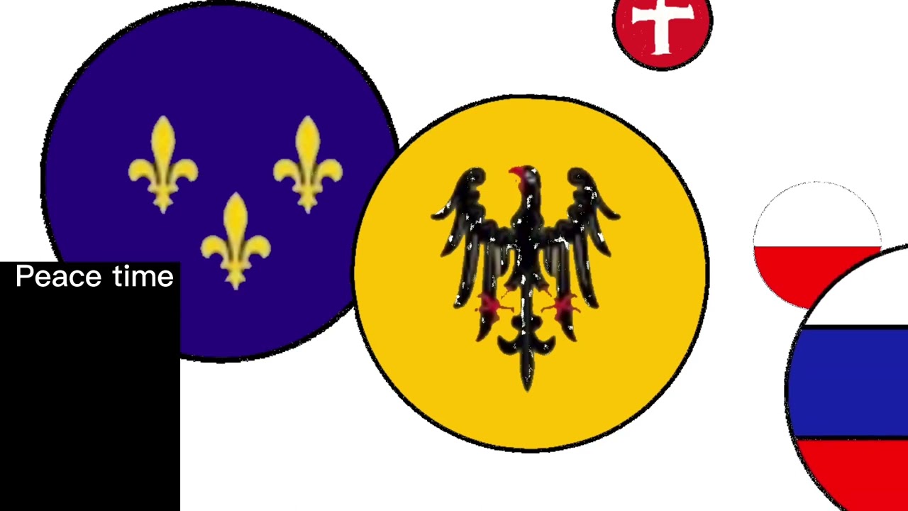 History of Europe - Agario style