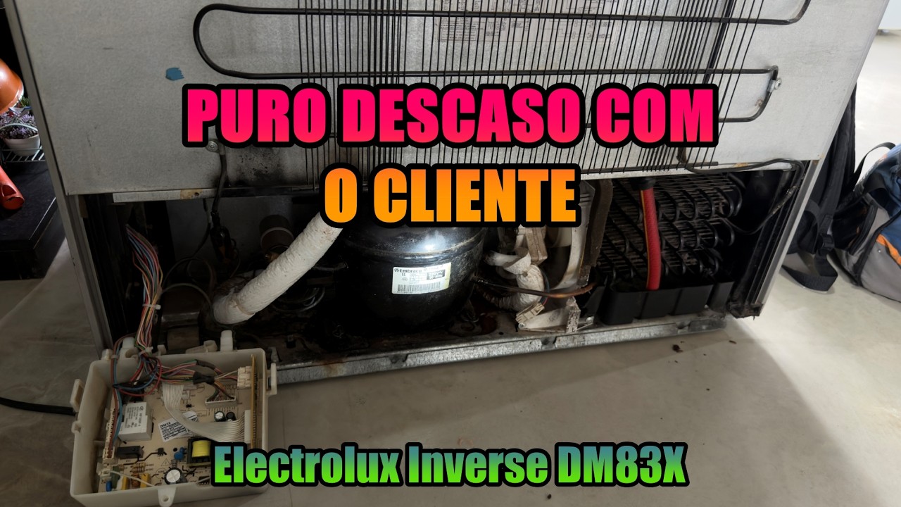 Refrigerador French Door Electrolux DM83X - Descaso