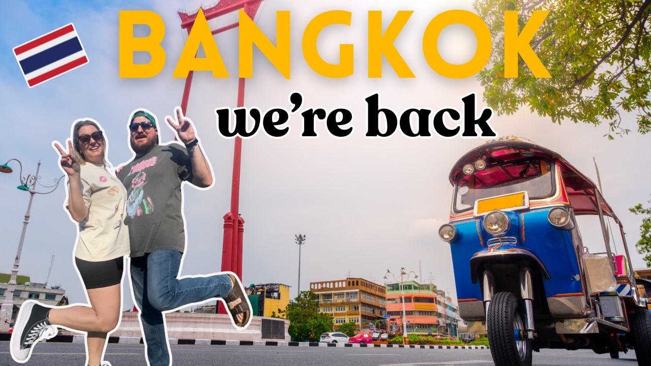 First Day Back In Bangkok: Markets, Noodles and Riverside Views!