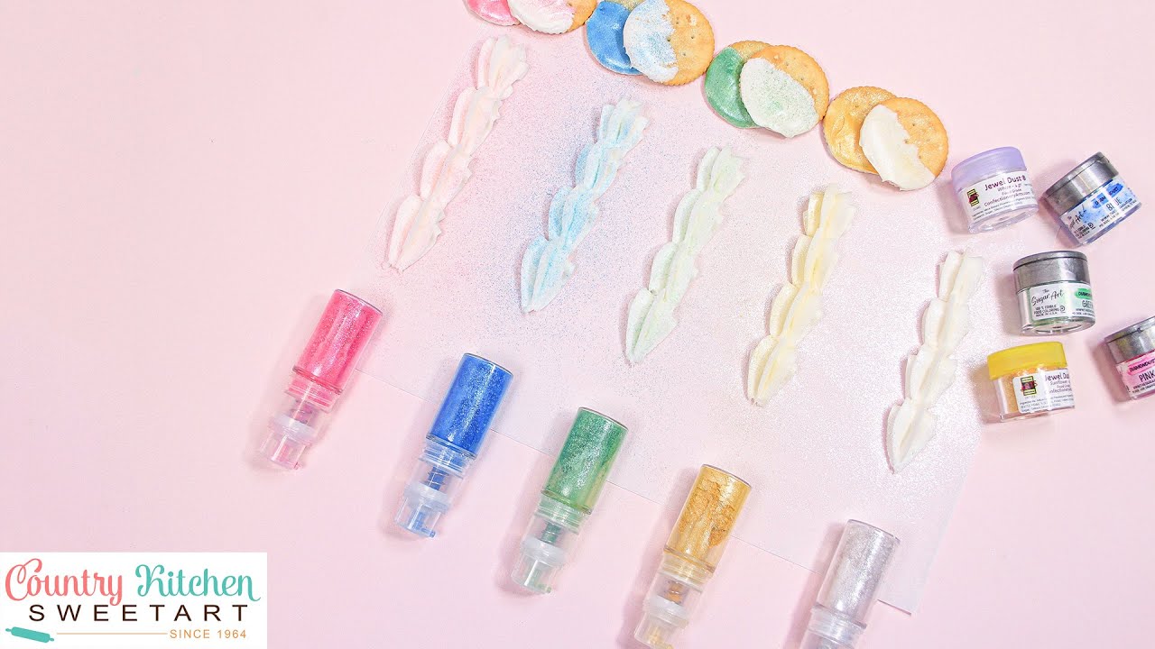 How to Use Edible Glitter on Buttercream, Chocolate, and More!