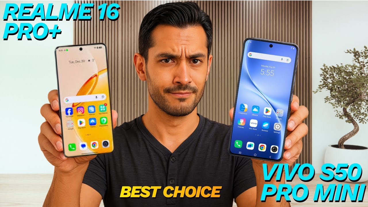 Realme 16 Pro+ vs Vivo S50 Pro Mini – Full Comparison 2026 📱🔥