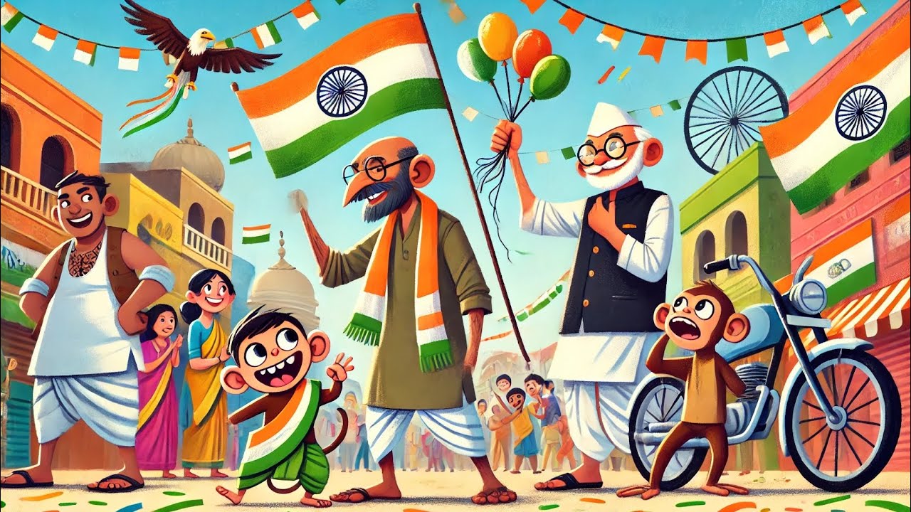 Funny Independence Day Celebration &ndash; August 15 Comedy Scene!