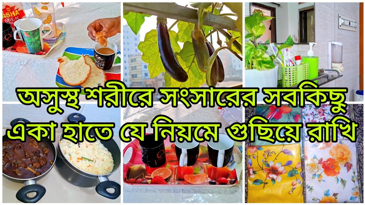✨অসুস্থ হলেও সংসারের কাজ থেকে রেহাই পাওয়া যায় না😌মাথার ভিতরে অসহ্য যন্ত্রণা যা বলে বুঝাতে পারছিনা