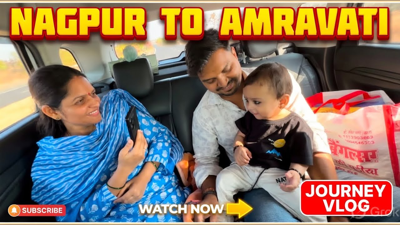 Nagpur to Amravati🚗_It’s Nagpur Vlogs