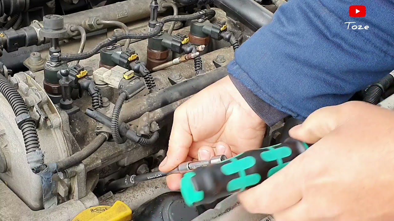 Substituição velas de incandescência em motor 1.3cdti codigo de avaria P0683