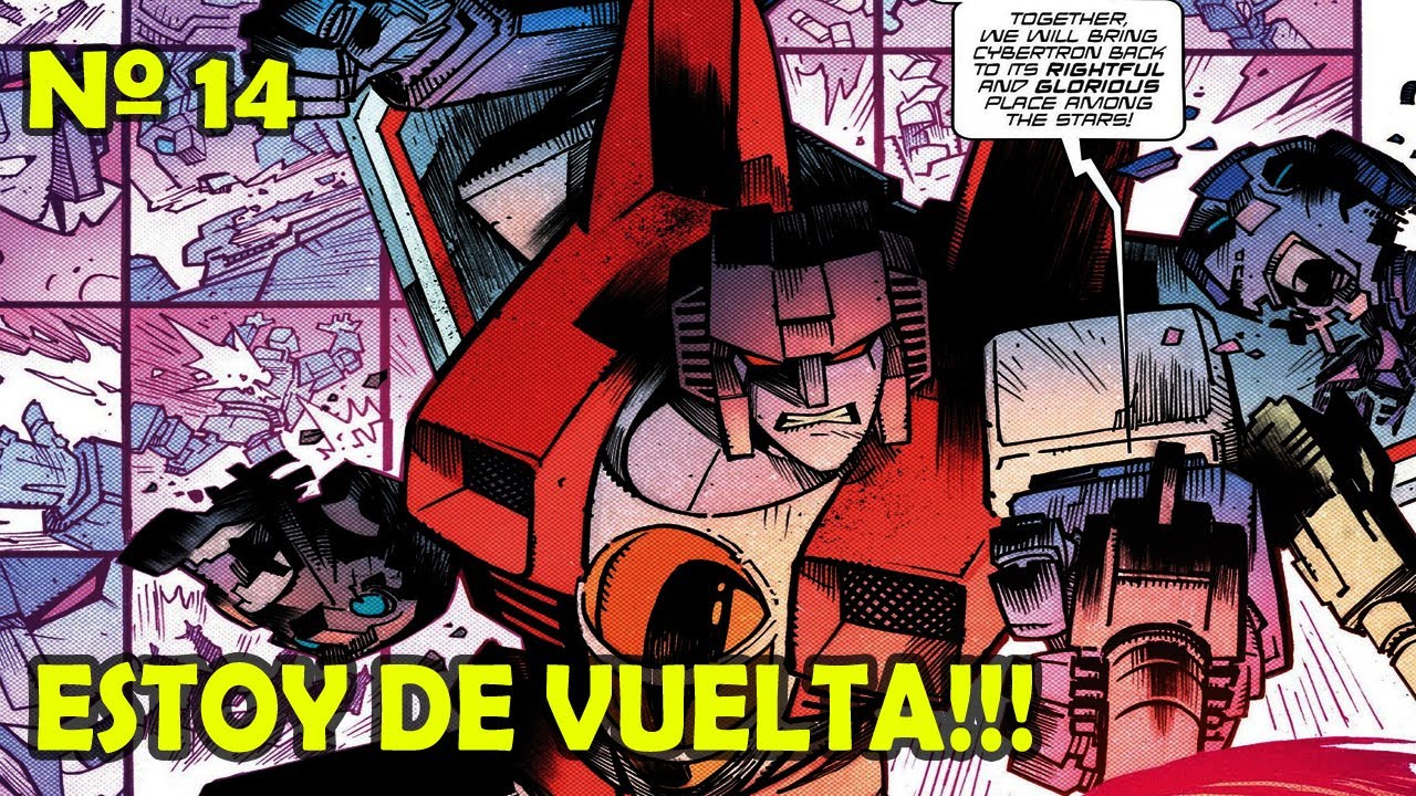 TRANSFORMERS COMIC Nº14 SKYBOUND - LA RESURRECCIÓN DE STARSCREAM Y LA GUERRA CIVIL DECEPTICON