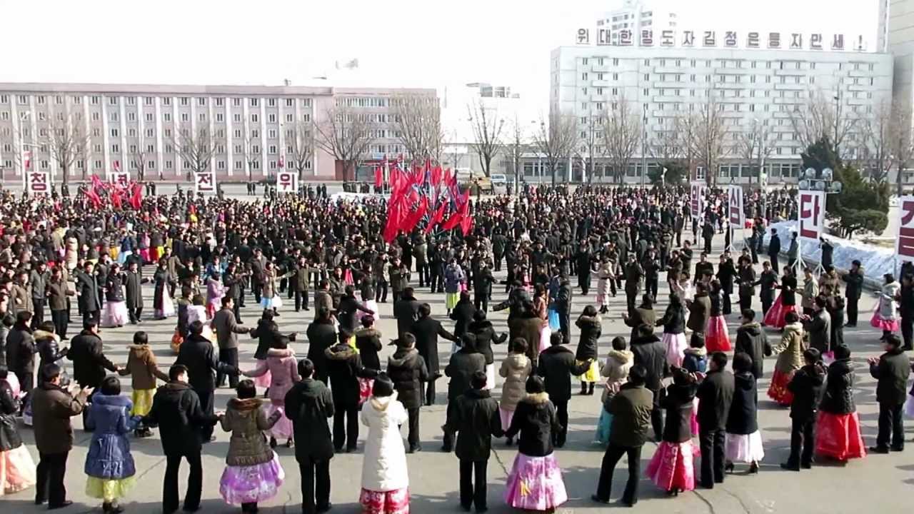 Mass Dance in Pyongyang