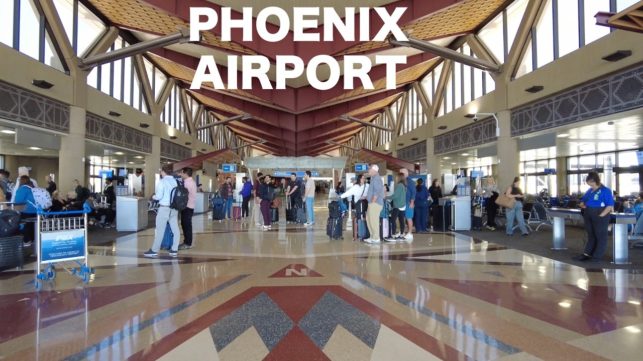 Phoenix Sky Harbor (PHX) - Airport Walking Tour