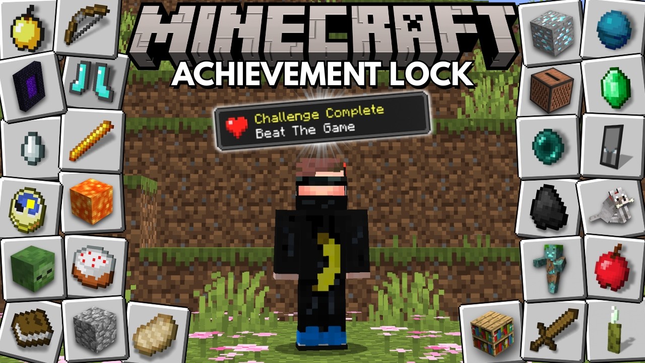 Minecraft but Achievements Unlock Abilities