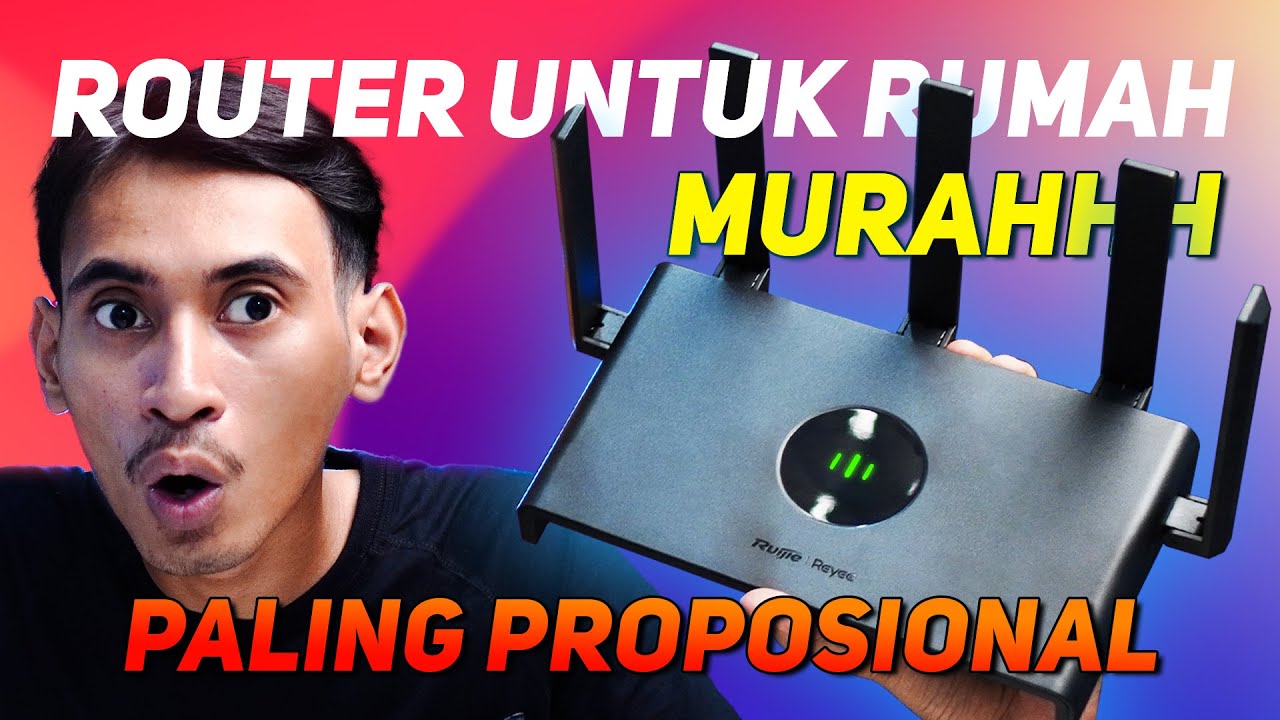 Internet Kencang Harga Murah, Dengan Ruijie RG EW-1300G MANTAB