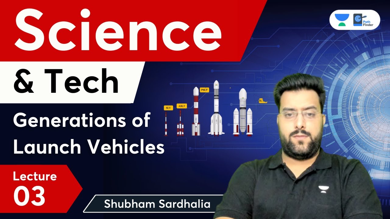 Science and Technology | Lecture 3 | Generations of Launch Vehicles | Shubham Sardhalia