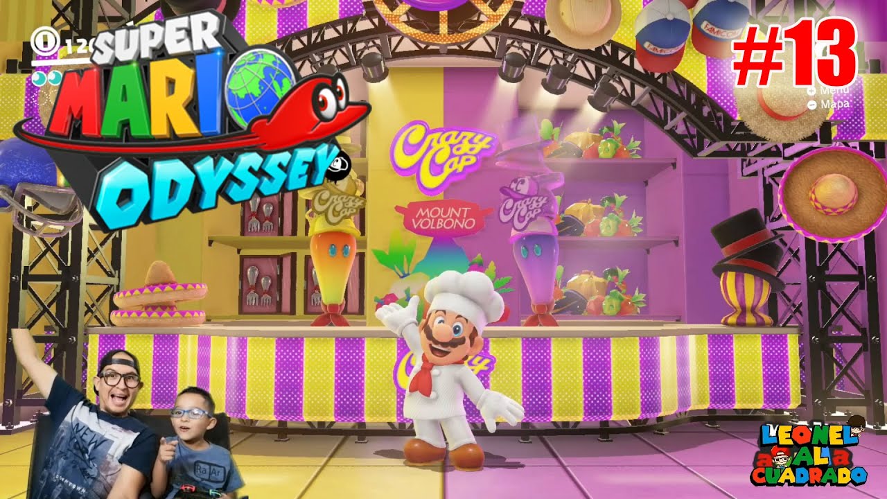 Mario Chef Profesional | Super Mario Odyssey | Leonel al Cuadrado