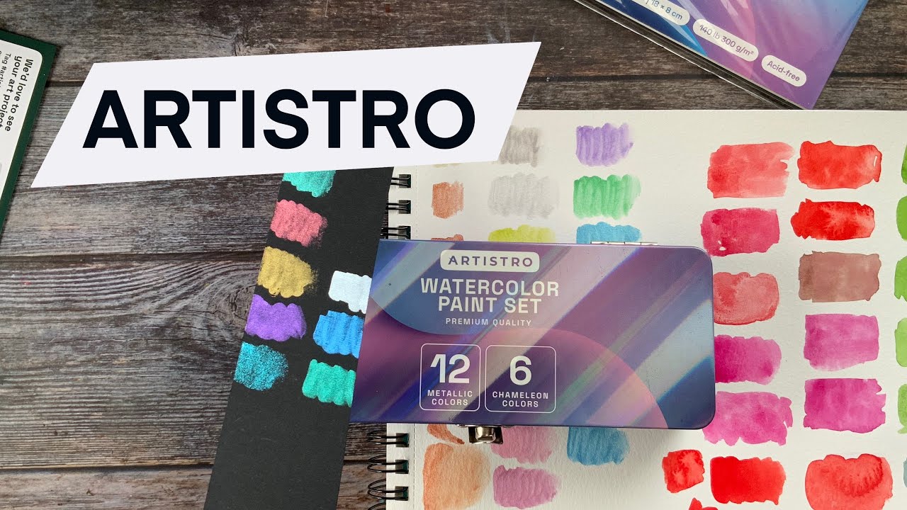 Artistro surprised me with their chameleon watercolors