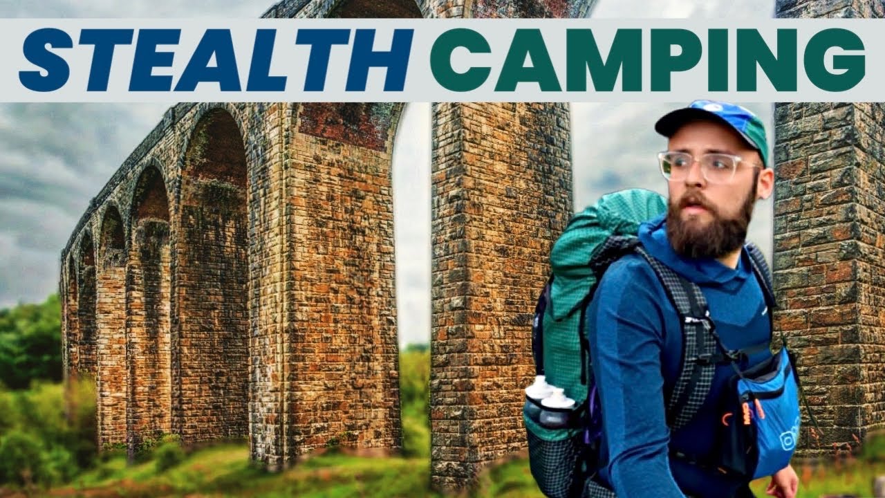 👀 STEALTH CAMPING UNDER A RAILWAY VIADUCT IN BRADFORD WEST YORKSHIRE
