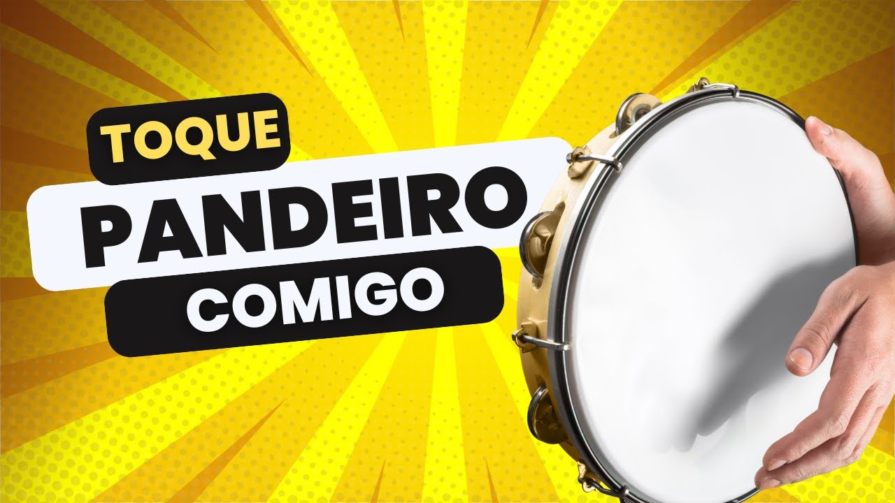 🥁🎶Toque e cante junto comigo | Praticando Pandeiro com Mestre Acordeon