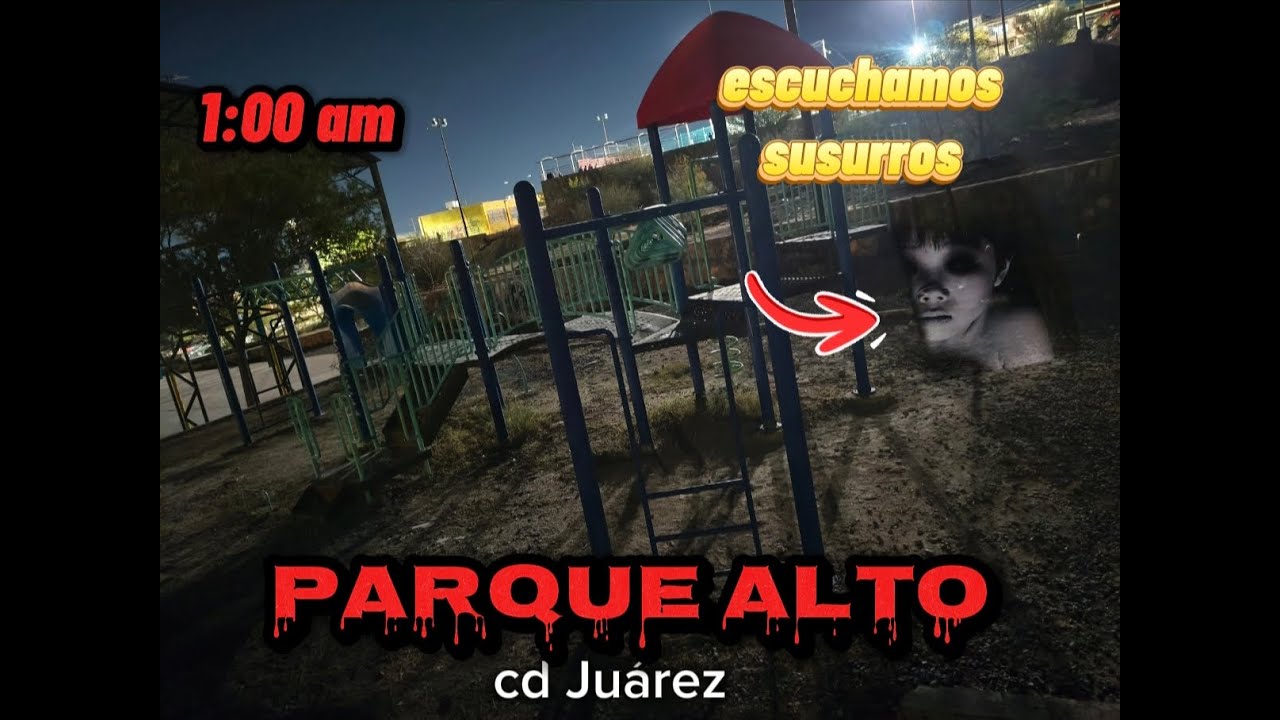 RECORRIDO PARQUE ALTO PEC//AQUI HAN VISTO UN NIÑO FANTASMA Y BRUJAS.