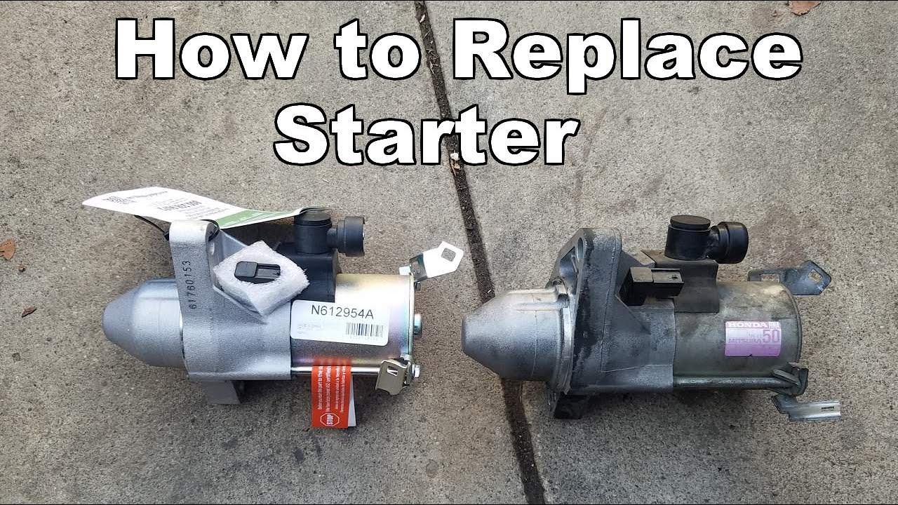 2006-2011 Honda Civic Starter Replacement
