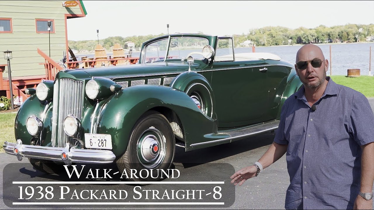 Packard Straight-8 1938 года | KV Dahl III Garage (Remastered)