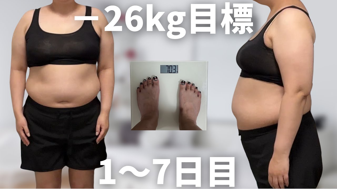 乳がん再発防止のために、26kg痩せます！！