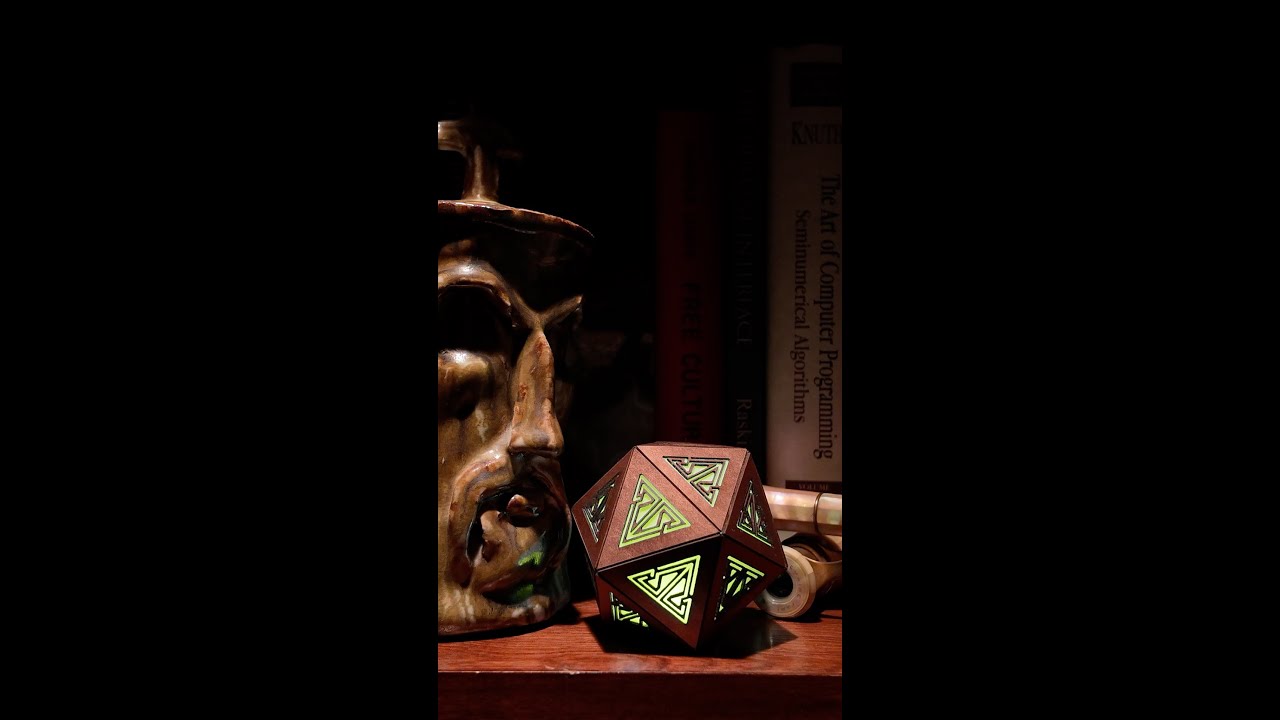 Rechargeable Light-Up Icosahedron
