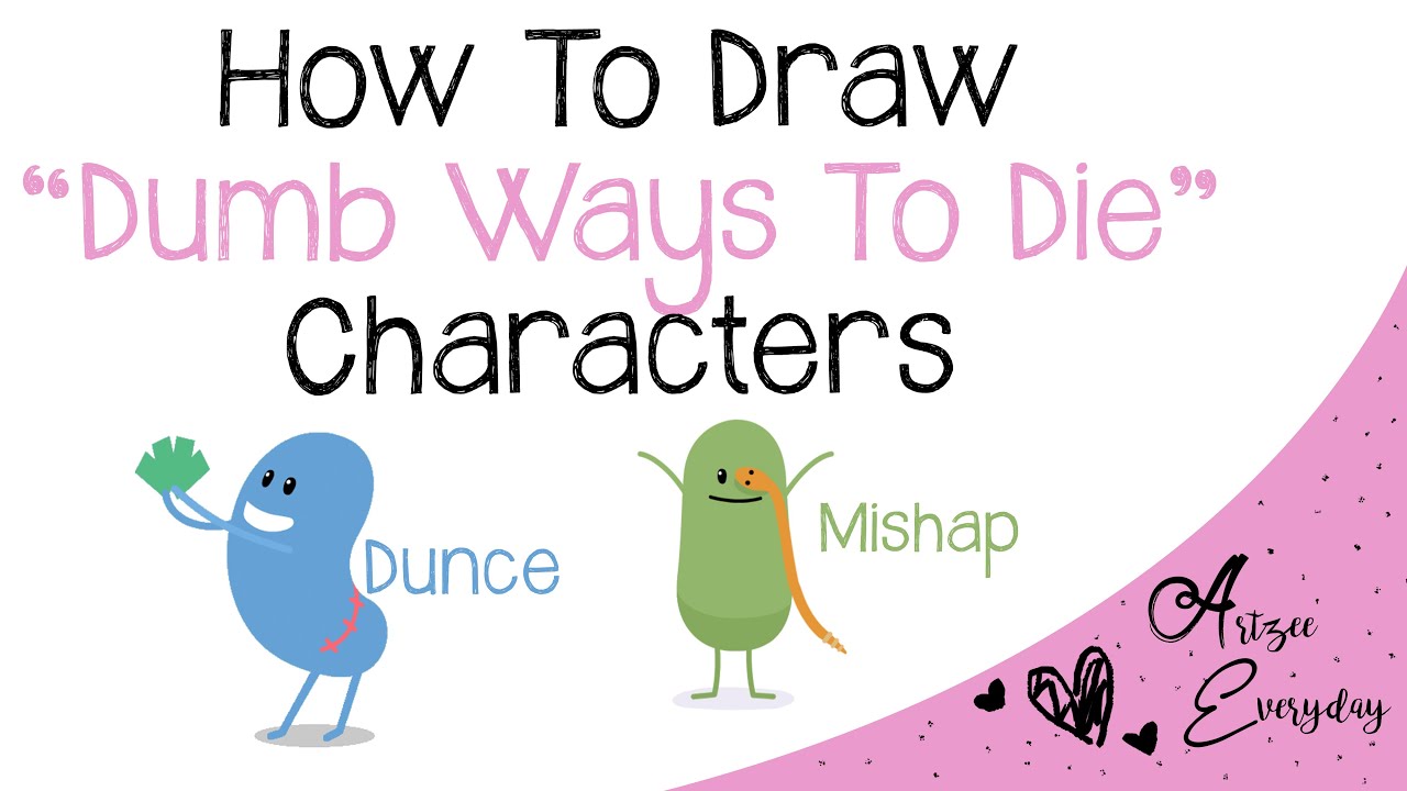 How To Draw Dumb Ways To Die Characters | Dunce, Mishap