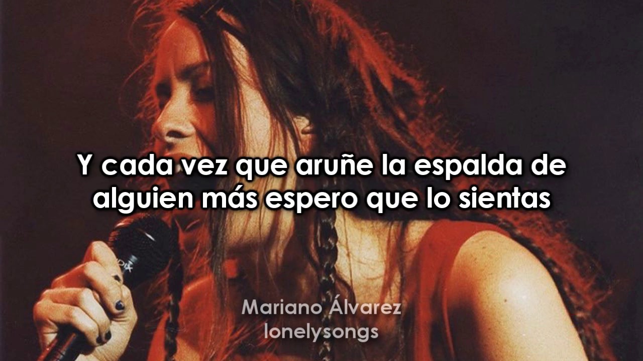 You oughta know, Alanis Morisette | Español