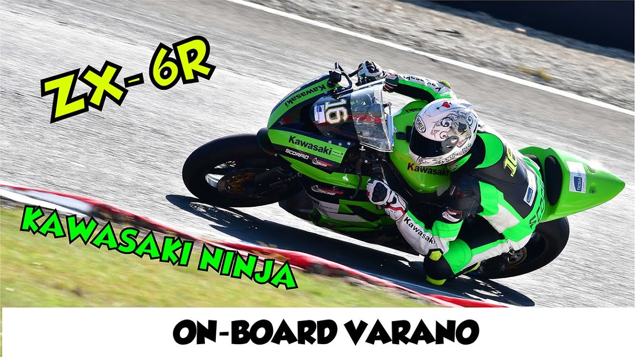 ON-BOARD KAWASAKI NINJA ZX-6R VARANO DE' MELEGARI Lorenzo Guidi 16