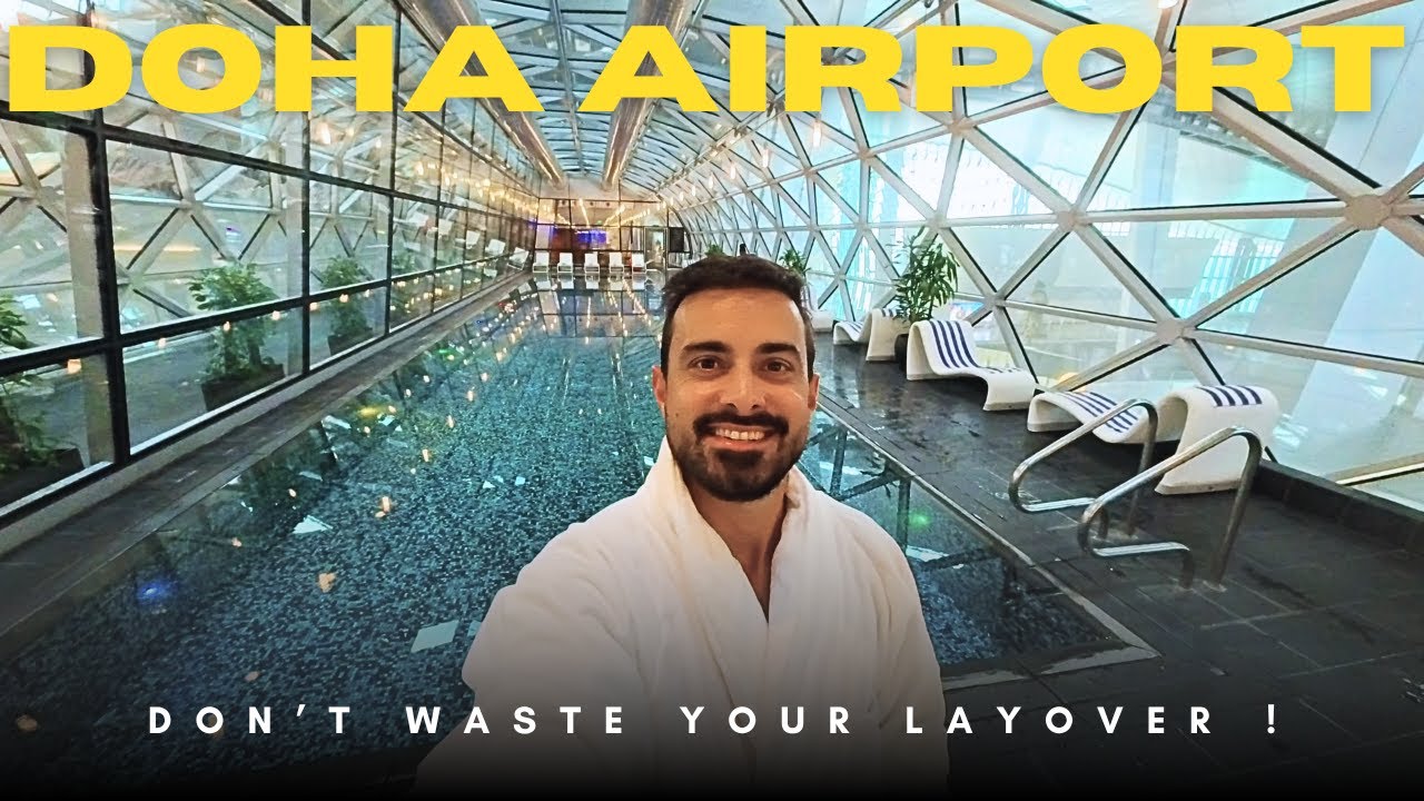 5 BEST THINGS To Do in Doha Airport (HIA) Hamad International Airport, Qatar.