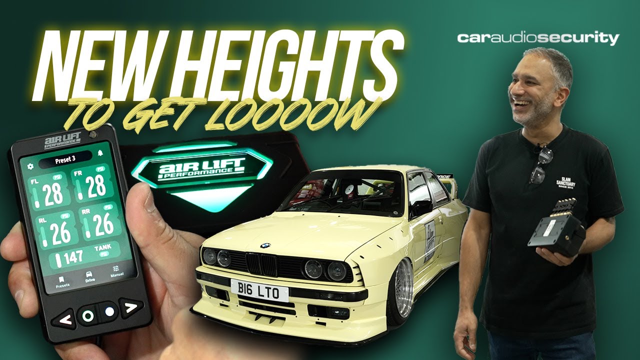 NEW AIRLIFT PERFORMANCE ALP4 Controller & Manifold UNBOX OVERVIEW | Car Audio & Security