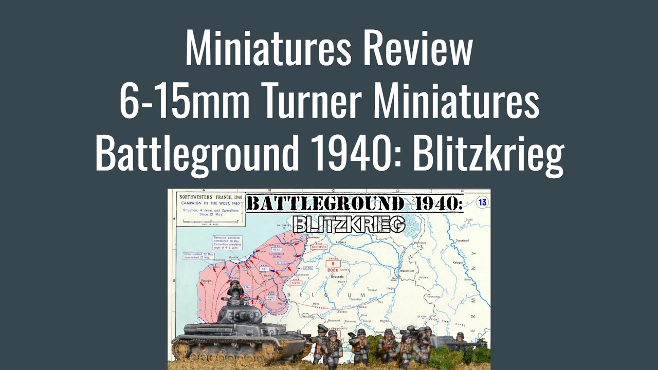 Miniatures Review - Turner Miniatures 6-15mm 