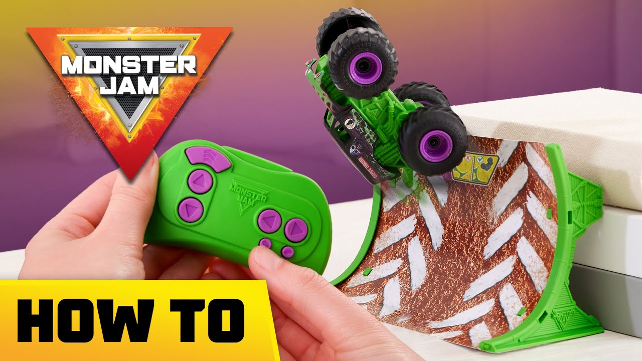 How to Do Epic Monster Jam Stunts with 1:64 Grave Digger RC
