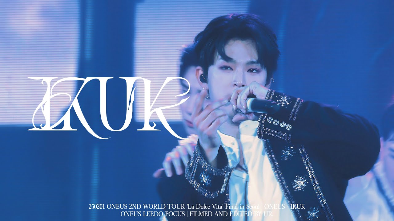 250201 원어스 (ONEUS) - 'IKUK' 이도 직캠｜'La Dolce Vita' Final in Seoul｜ONEUS LEEDO FOCUS