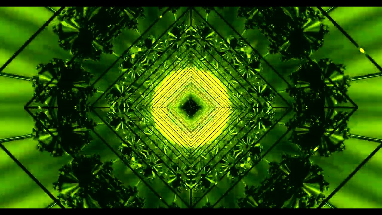 10 Hours 4K UHD 60fps Neon Tunnel Screensaver Windows 10 - VJ Loop Visual Background