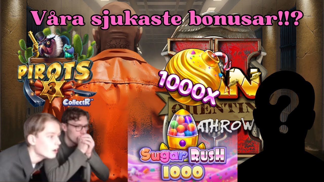 V&aring;ra sjukaste bonusar med en hemlig g&auml;st!? (Casino highlights svenska)