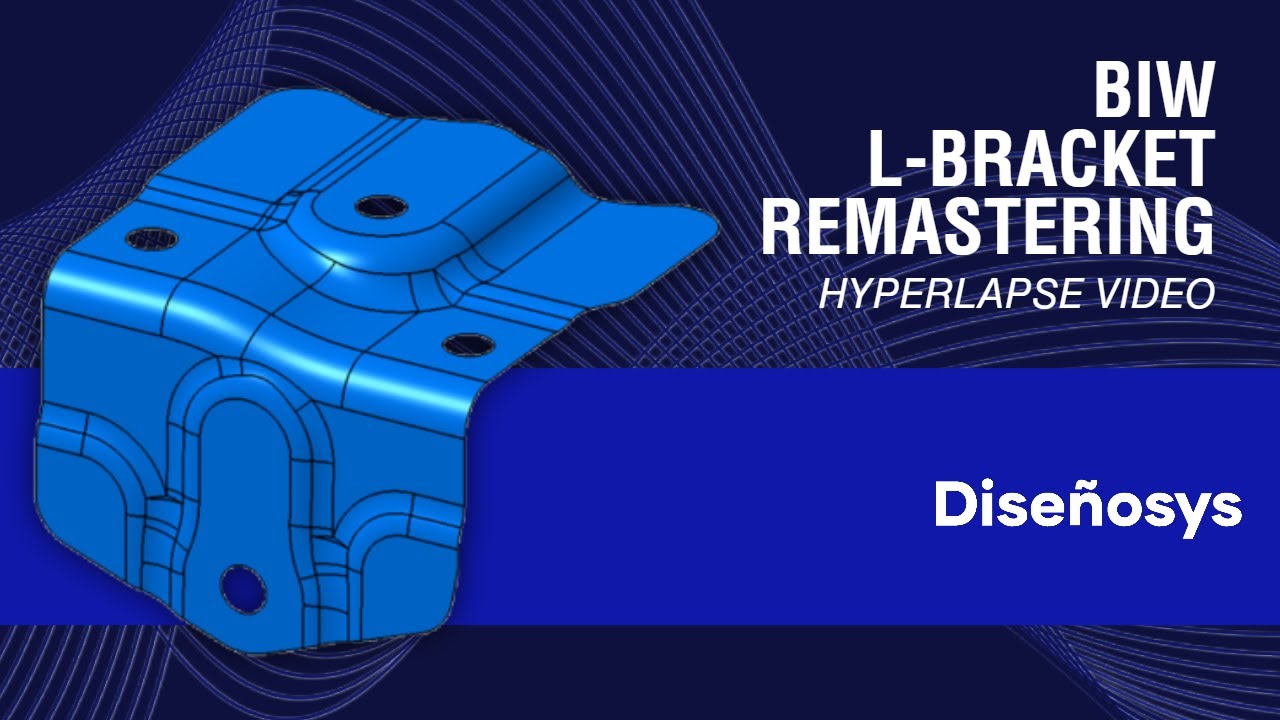 BIW L-Bracket Remastering in CATIA V5 | Hyperlapse of Advanced Automotive Design