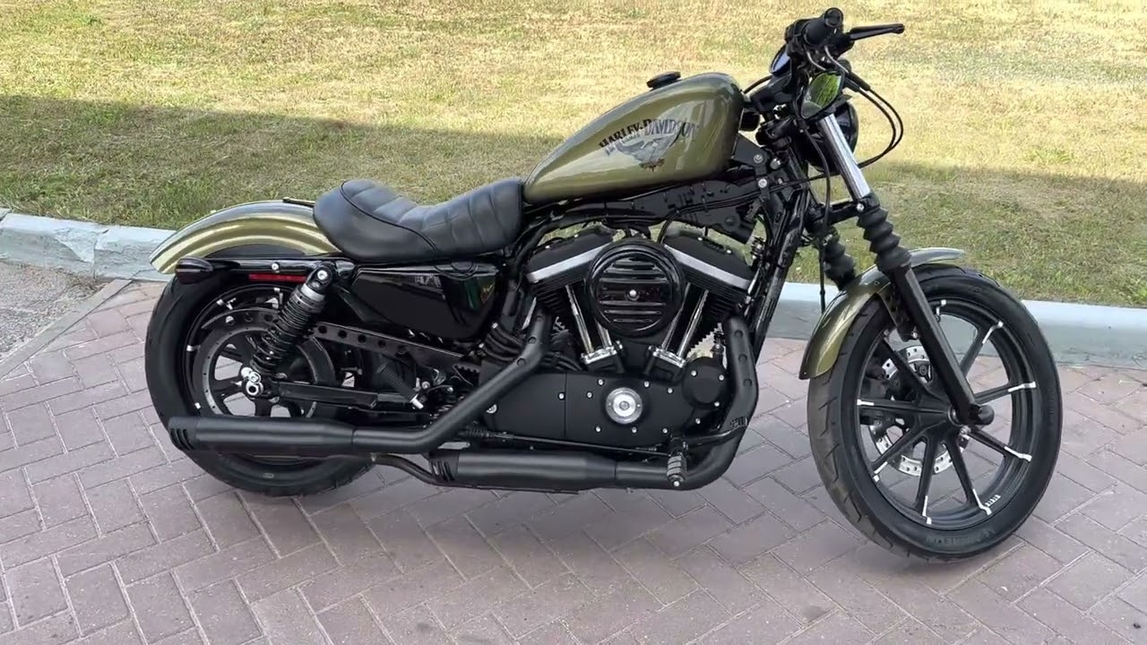 Harley Davidson XL883 IRON (olivagold) 1