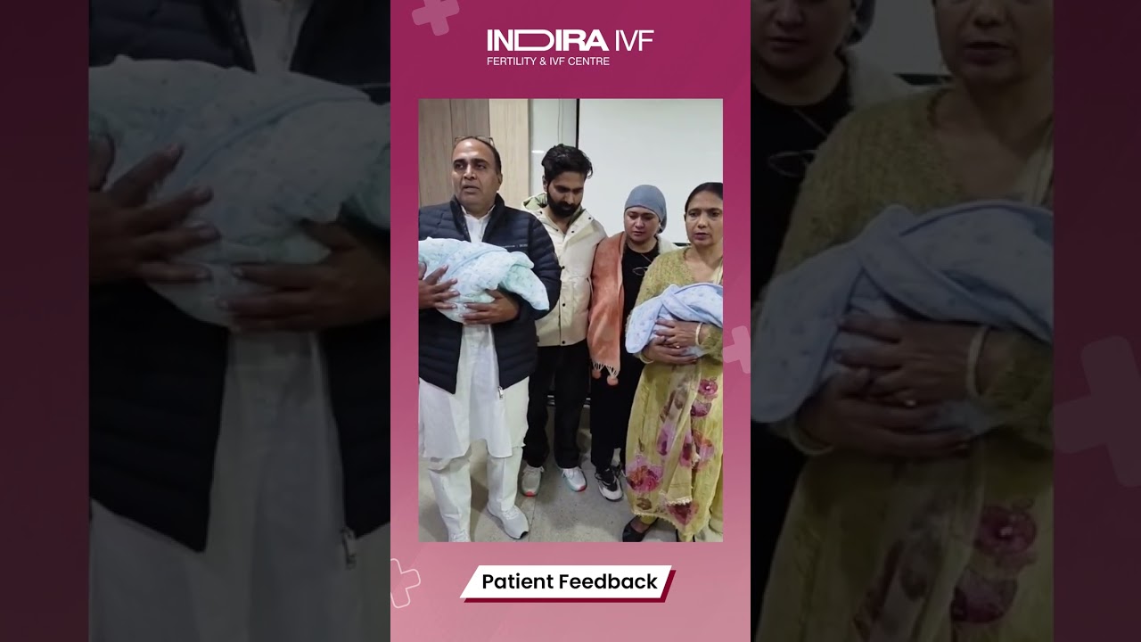 Indira IVF || Meerut || 7 Years || Twins Baby ||  Infertility || Fertility ||