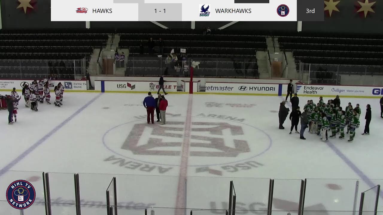 NIHL MSGH Girls 12U National Division Championship - North Shore Warhawks vs Chicago Hawks