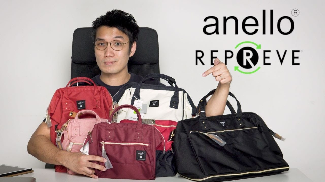 The 5 New anello® Cross Bottle REPREVE® Series Bags | Unboxing