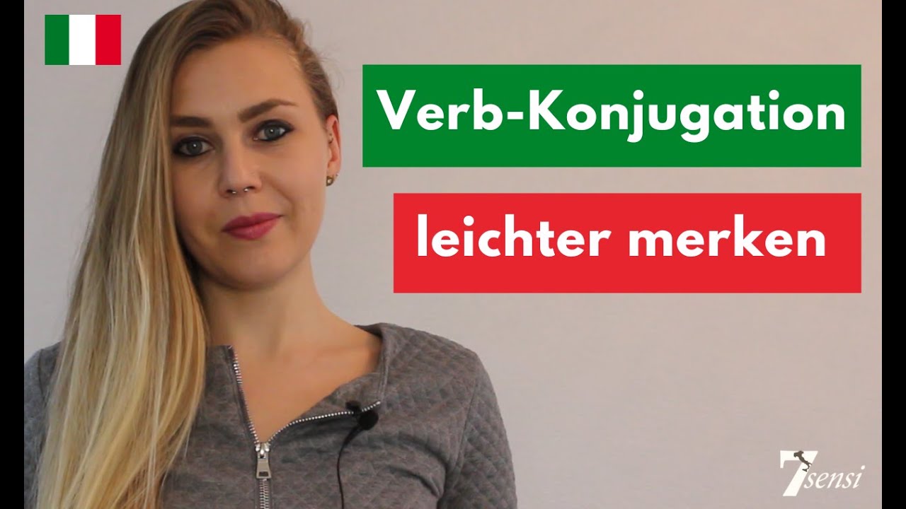 Verbkonjugation besser merken können | Lerntipp Italienisch