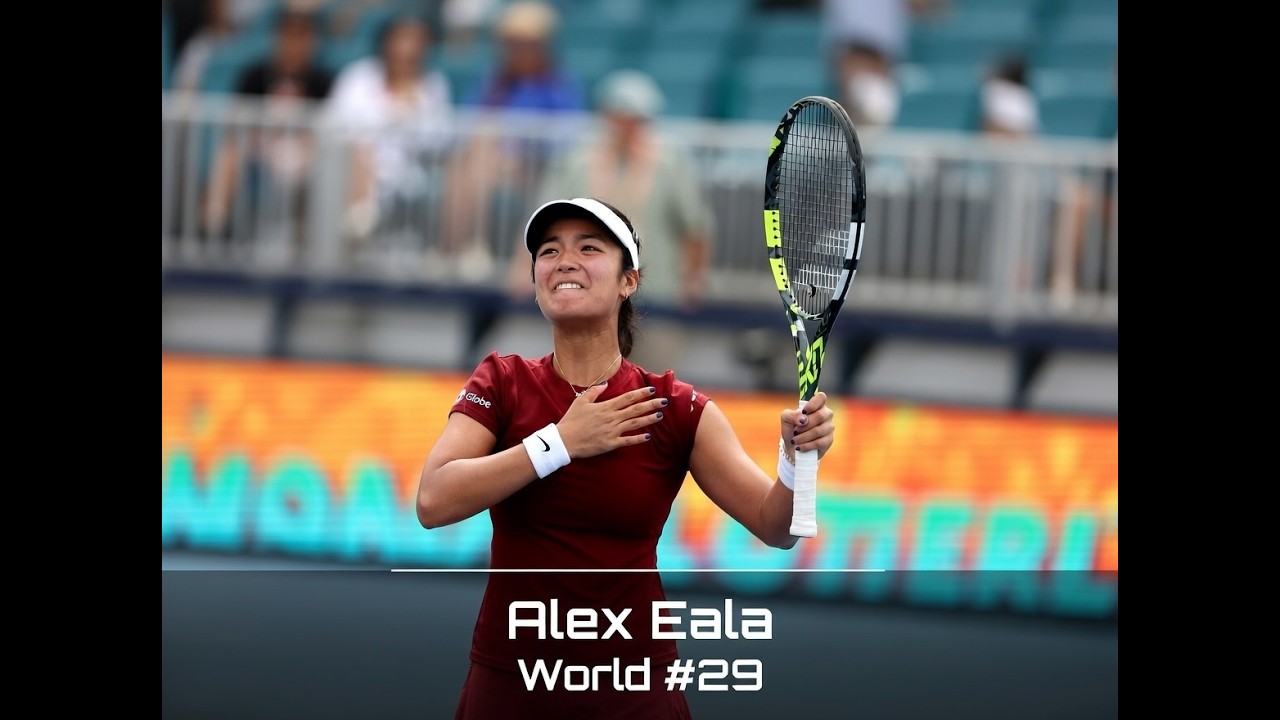 Alexandra Eala official no. 29 sa Tennis World Rankings! Lalaban ulet sa Miami Open 2026