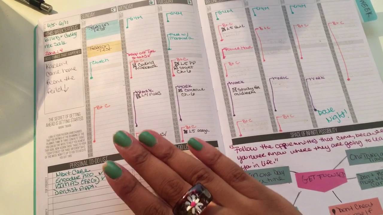 Realistic Time Management ft Passion Planner Part 2
