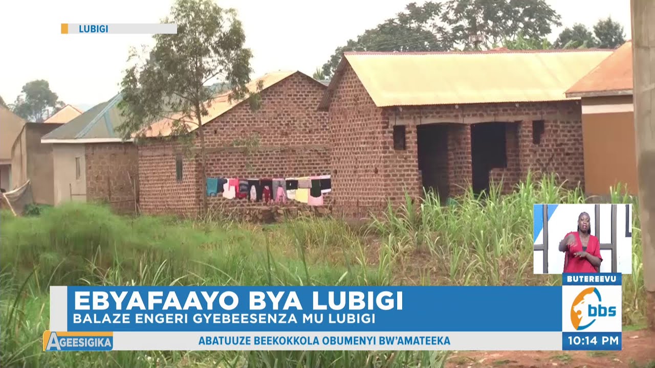 Biibino Ebyafaayo bya Lubigi, Abatuuze Balaze Engeri Gyebeesenza mu Lutobazi luno
