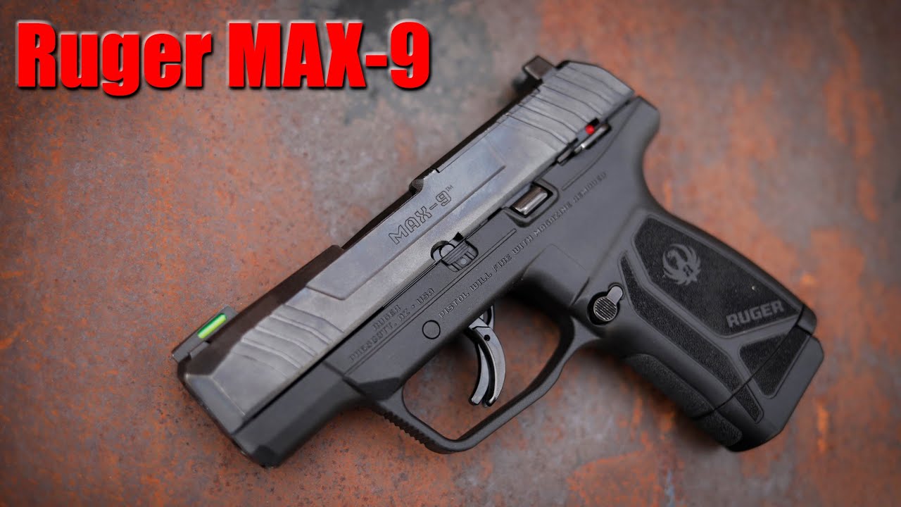 New Ruger Max 9 First Shots & Impressions (vs Shield Plus)