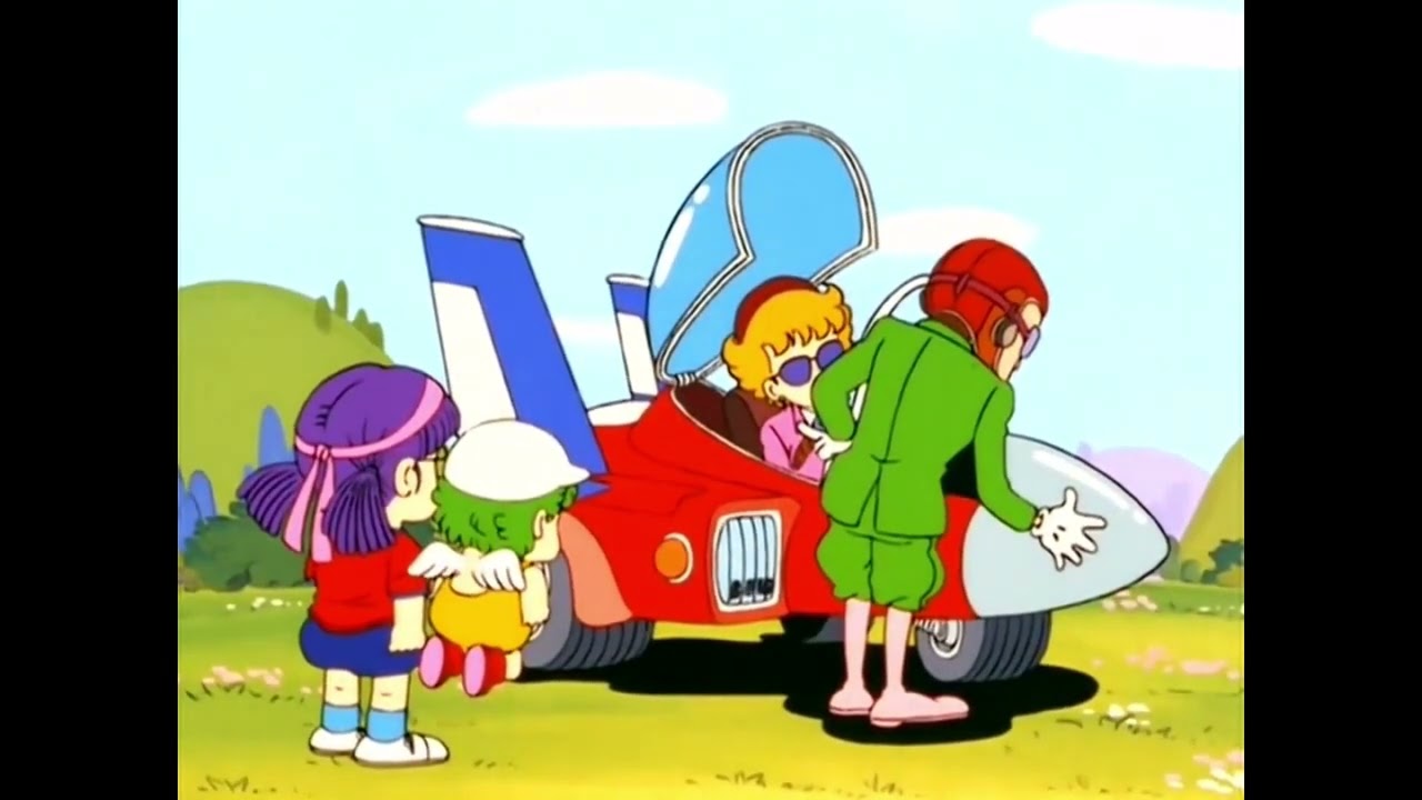 Arale - atropellan a Caca - Dr. Slump (español latino)