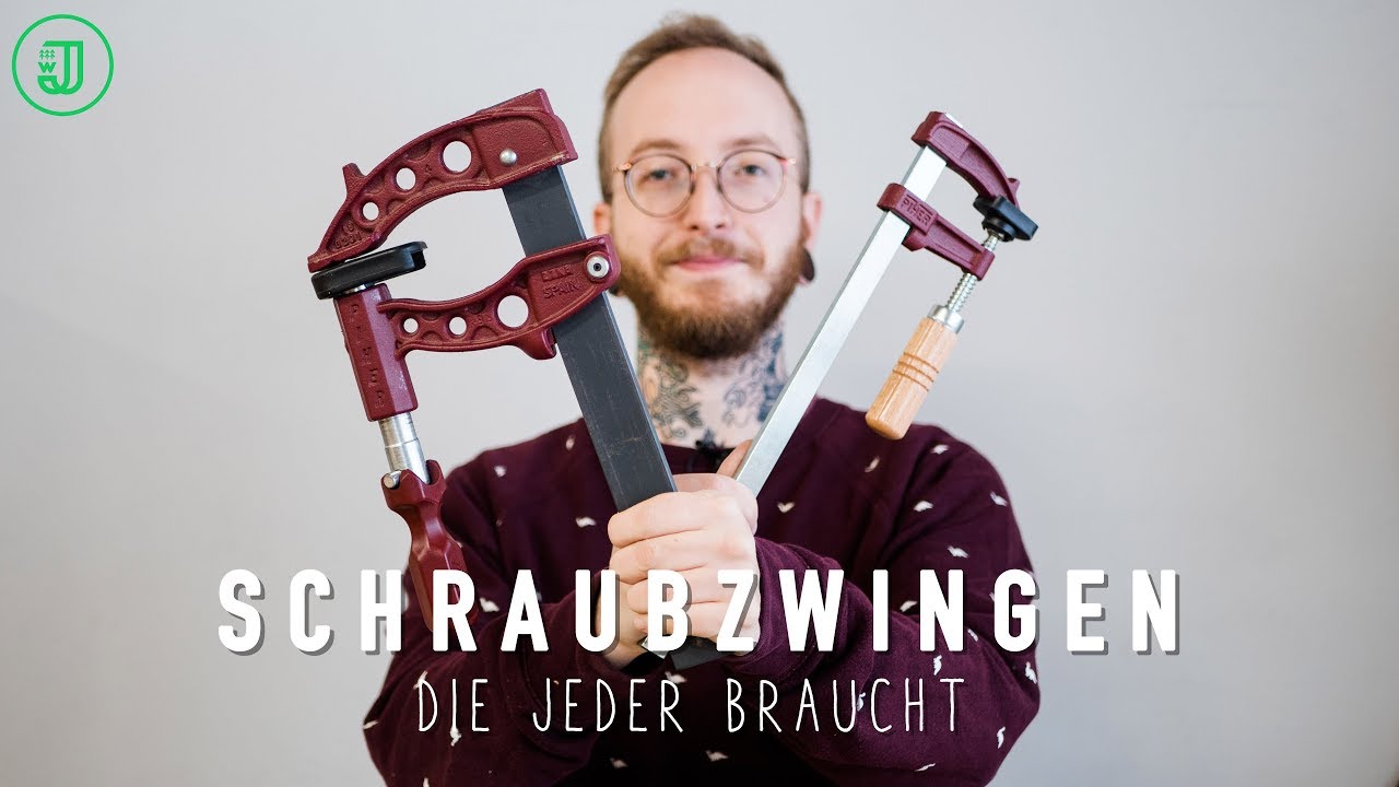 Krass viel Kraft: Das ist die perfekte Schraubzwinge für Holzwerker | Jonas Winkler